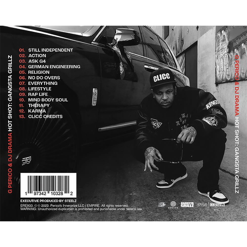 Hot Shot: Gangsta Grillz (CD)