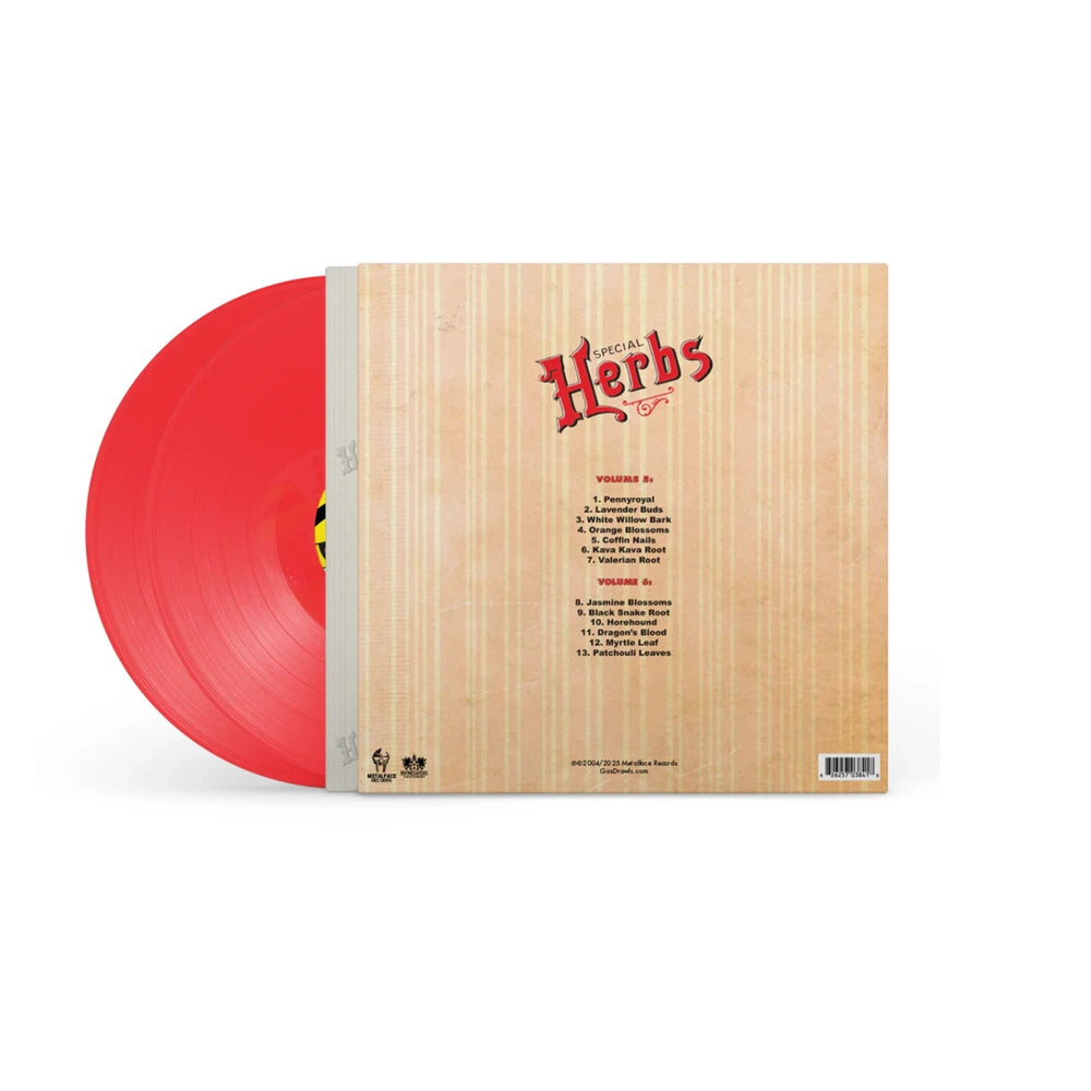 Metal Fingers Presents: Special Herbs Vol. 5 & 6 (2xLP, Red Vinyl)