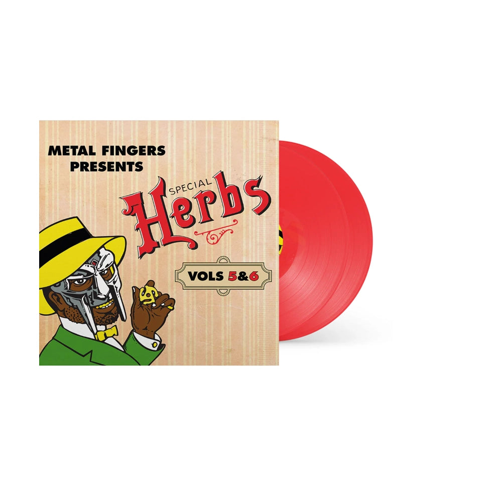 Metal Fingers Presents: Special Herbs Vol. 5 & 6 (2xLP, Red Vinyl)