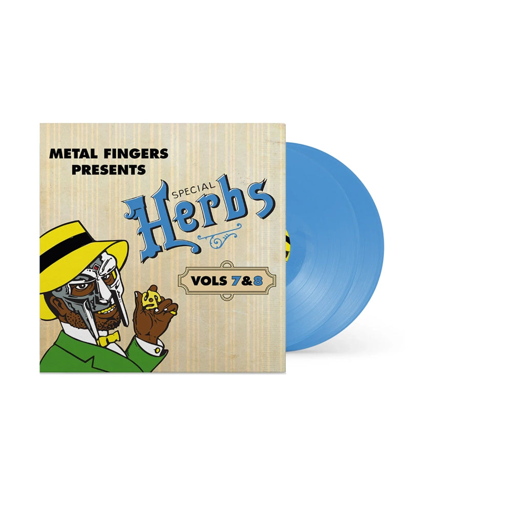 Metal Fingers Presents: Special Herbs Vol. 7 & 8 (2xLP, Sky Blue Vinyl)
