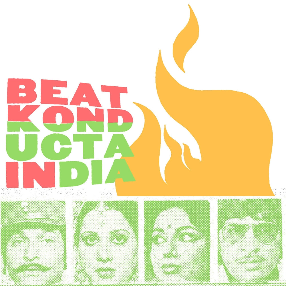 Beat Konducta Vol. 3-4: In India (2xLP, Silver and Saffron Yellow Vinyl)