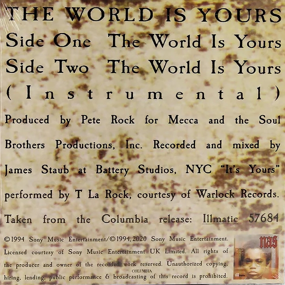 The World Is Yours (7")